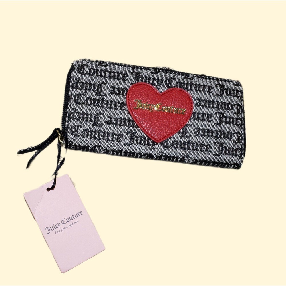 Juicy Couture Heart Wallet McBling NWT